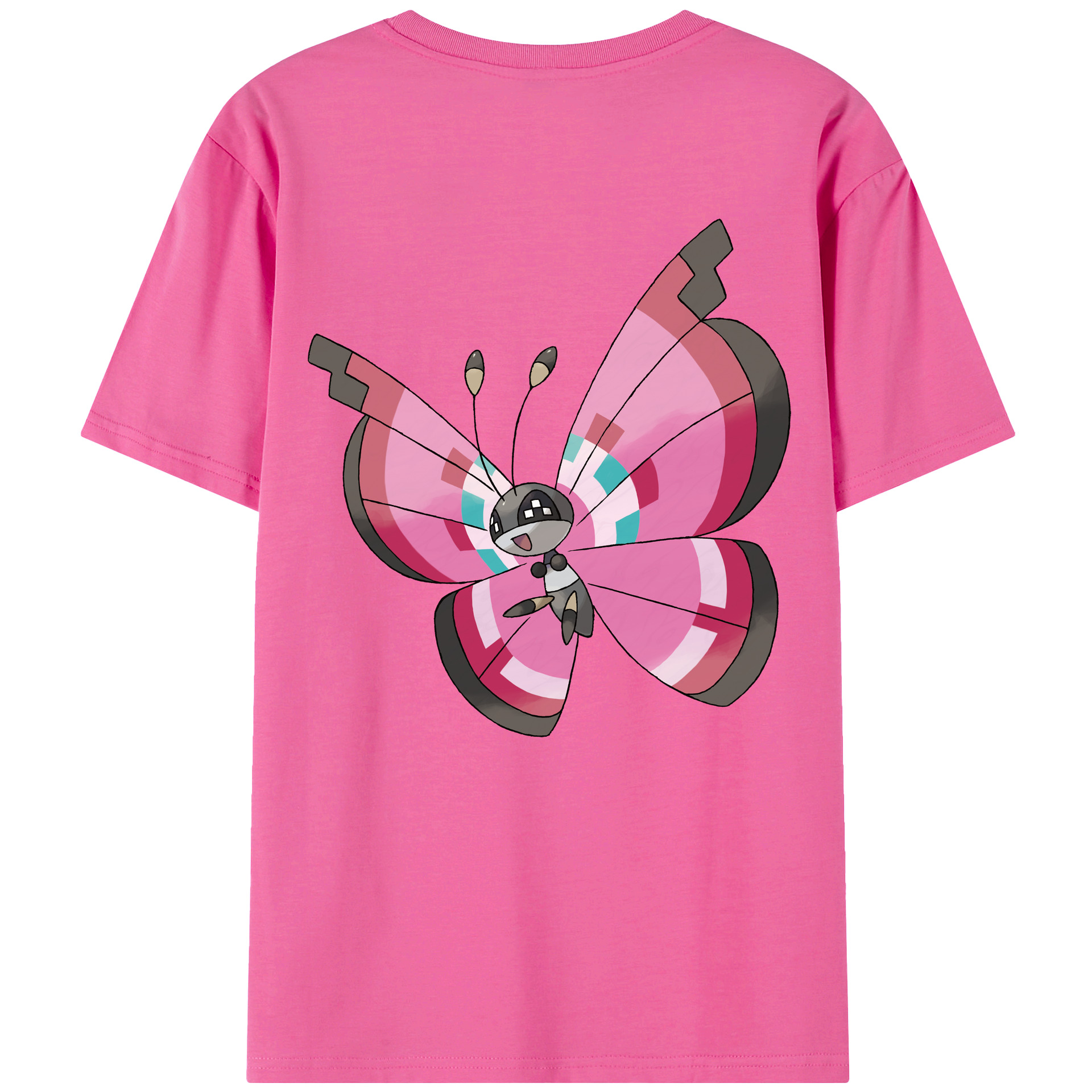 （画像用） ポケットモンスター Pokémon レディース半袖Tシャツ(バックプリント)
